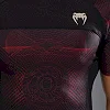 Рашгард VENUM G-Fit Air Mens Short Sleeve Deep Black Fire Red