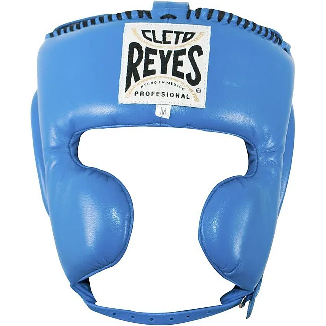 Шлем для бокса CLETO REYES Cheek Protection Blue