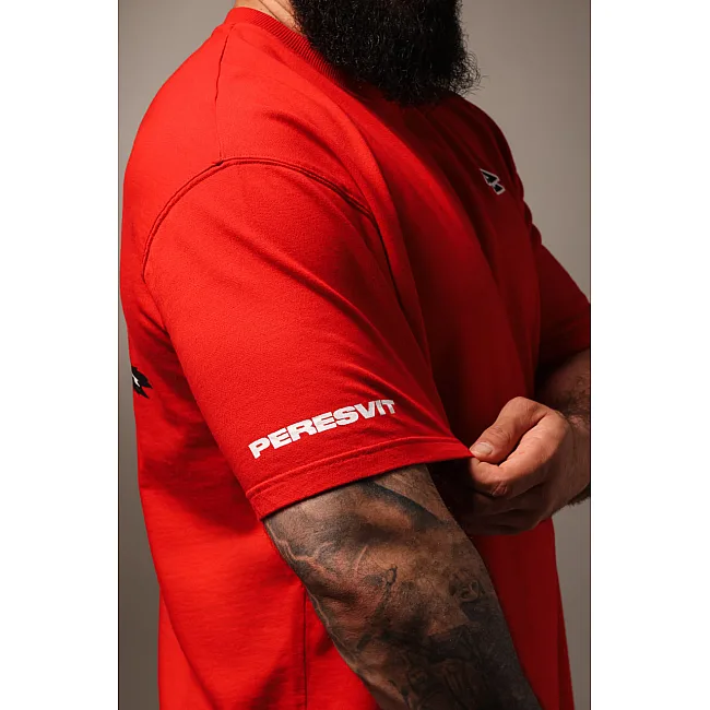 Футболка чоловіча PERESVIT Oversized St. Sebastian Roast Red