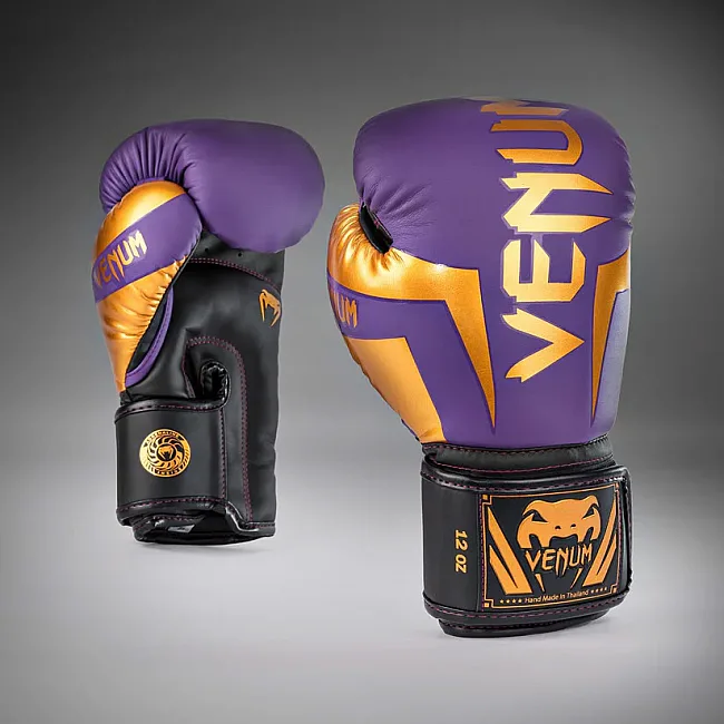 Перчатки для бокса VENUM Elite Dark Purple