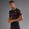 Рашгард VENUM G-Fit Air Mens Short Sleeve Deep Black Fire Red