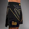 Шорти MMA VENUM Serpenti Black Silver Gold