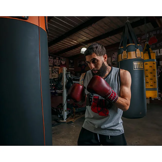 Перчатки для бокса TITLE Boxing Sugar Ray Leonard Throwback Leather