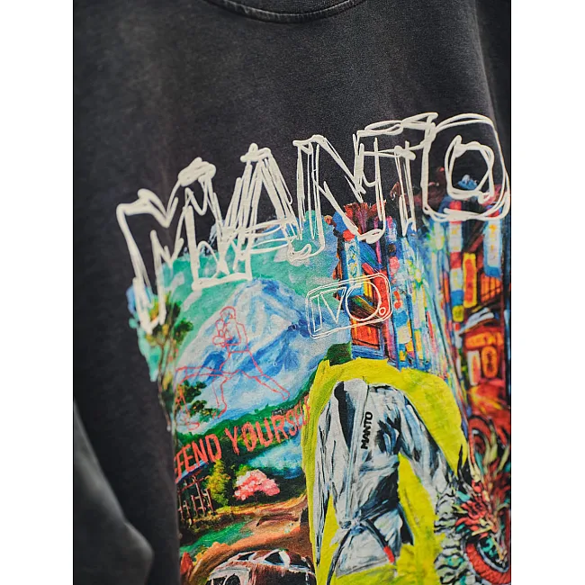 Футболка мужская MANTO IVO Black