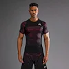 Рашгард VENUM G-Fit Air Mens Short Sleeve Deep Black Fire Red