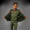 Дитячі худі VENUM Vectra Track Army Green Orange