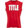 Безрукавка TITLE Boxing Iconic Block Muscle Tee Red White