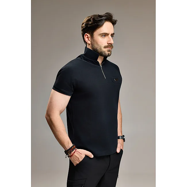Футболка чоловіча ASKER Urban Warrior Polo Black