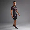 Рашгард VENUM G-Fit Air Mens Short Sleeve Deep Black Fire Red