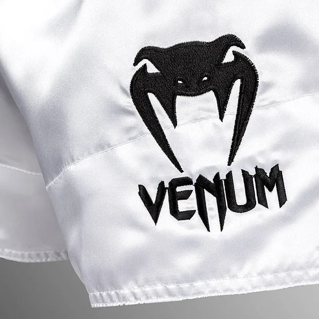 Шорти для Муай Тай VENUM Classic White Black