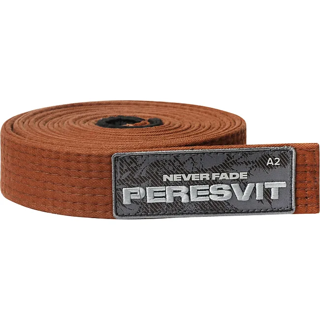 Пояс для кимоно PERESVIT Conflict Premium BJJ Belt Brown