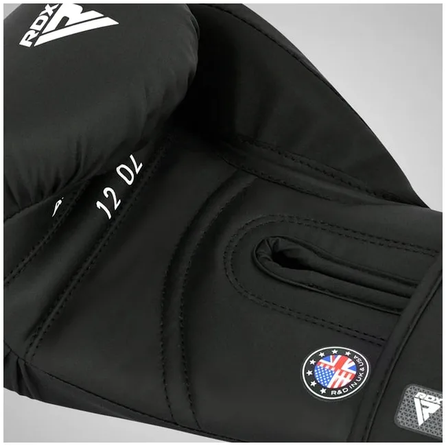 Перчатки для бокса RDX F-17 Aura Plus Black Red
