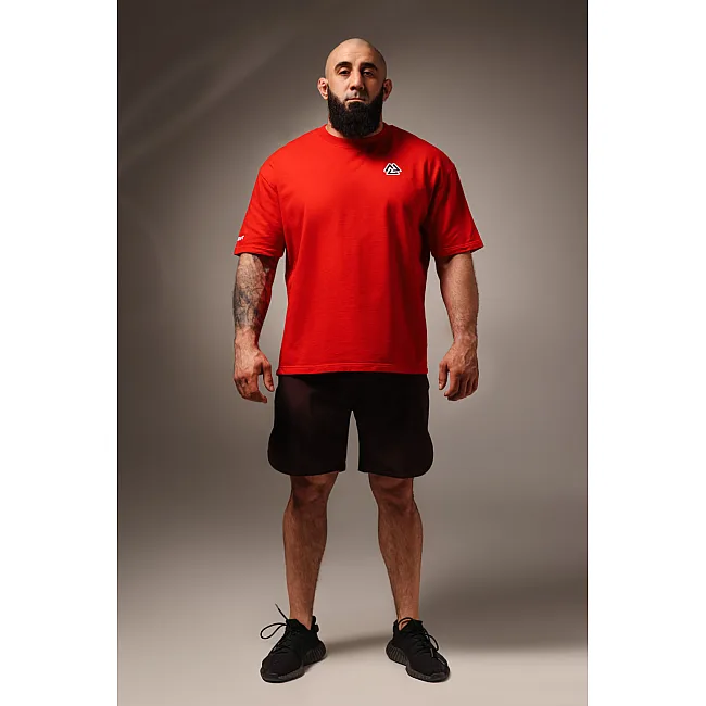Футболка чоловіча PERESVIT Oversized St. Sebastian Roast Red