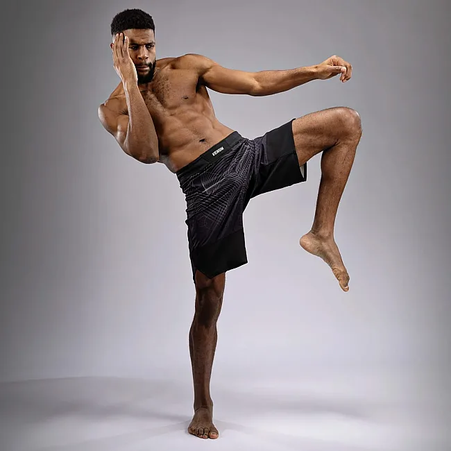 Шорти MMA VENUM G-Fit Air Mens Deep Black Desert Sand