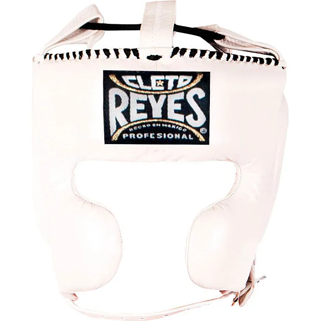 Шлем для бокса CLETO REYES Cheek Protection White