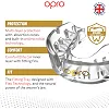 Капа для бокса OPRO Self-Fit GEN5 Gold Level Clear