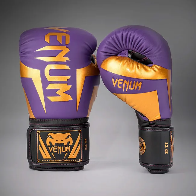 Перчатки для бокса VENUM Elite Dark Purple