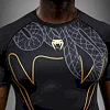 Рашгард VENUM Serpenti Short Sleeve Black Silver Gold