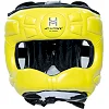 Боксерский шлем Hit N Move Face Saver Vision Yellow