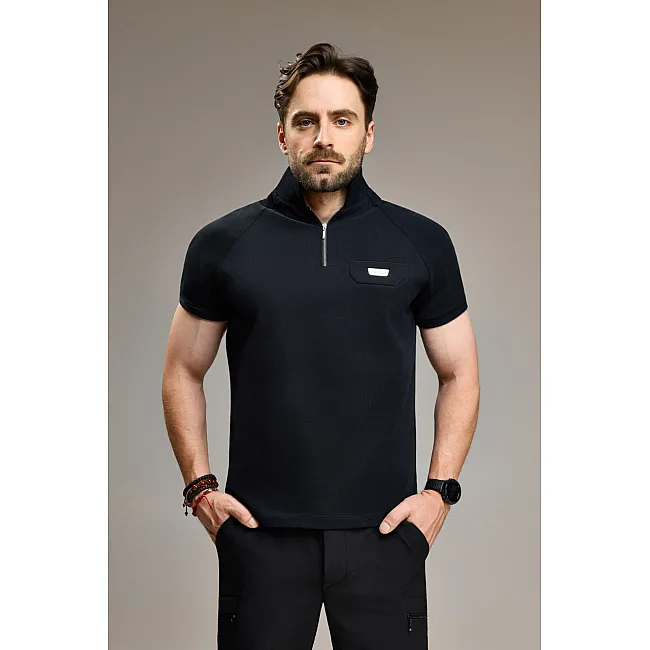 Футболка чоловіча ASKER Urban Warrior Polo Black