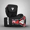Перчатки для бокса RDX F-17 Aura Plus Black Red