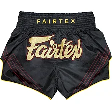 Шорти для Муай Тай FAIRTEX BS1925 Mr. X Black Red
