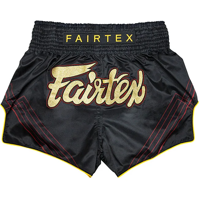 Шорти для Муай Тай FAIRTEX BS1925 Mr. X Black Red