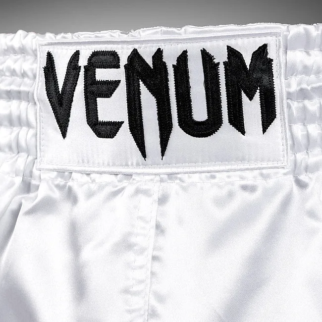 Шорти для Муай Тай VENUM Classic White Black