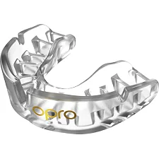 Капа для бокса OPRO Self-Fit GEN5 Gold Level Clear