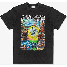 Футболка мужская MANTO IVO Black