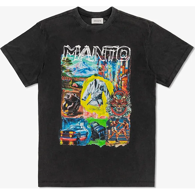 Футболка мужская MANTO IVO Black