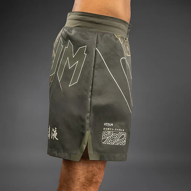 Шорти MMA VENUM Serpenti Khaki Bronze Ivory