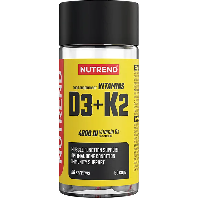 Витаминный комплекс Nutrend Vitamins D3+K2 90 капсул