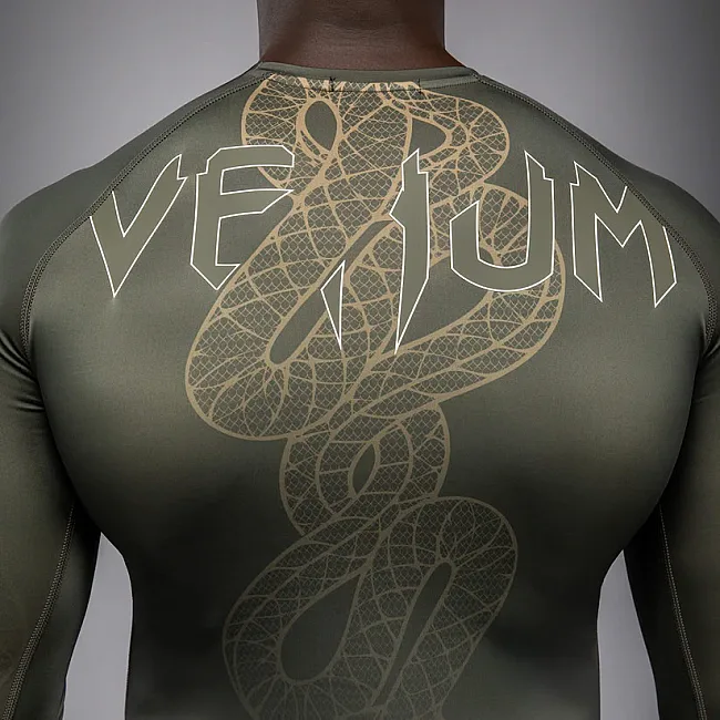 Рашгард VENUM Serpenti Khaki Bronze Ivory