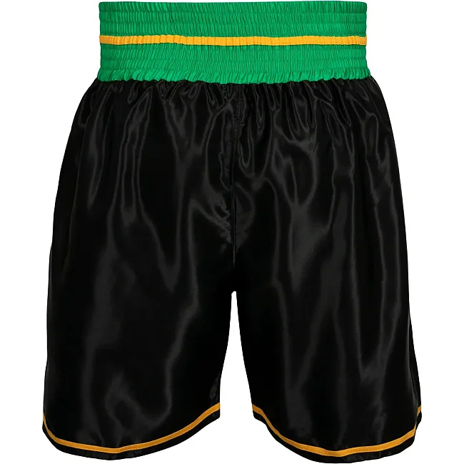 Боксерские шорты WBC by TITLE Boxing Professional Black Green