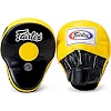 Лапы для бокса FAIRTEX Classic Pro s FMV10 Black Yellow