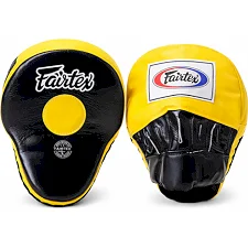 Лапы для бокса FAIRTEX Classic Pro s FMV10 Black Yellow