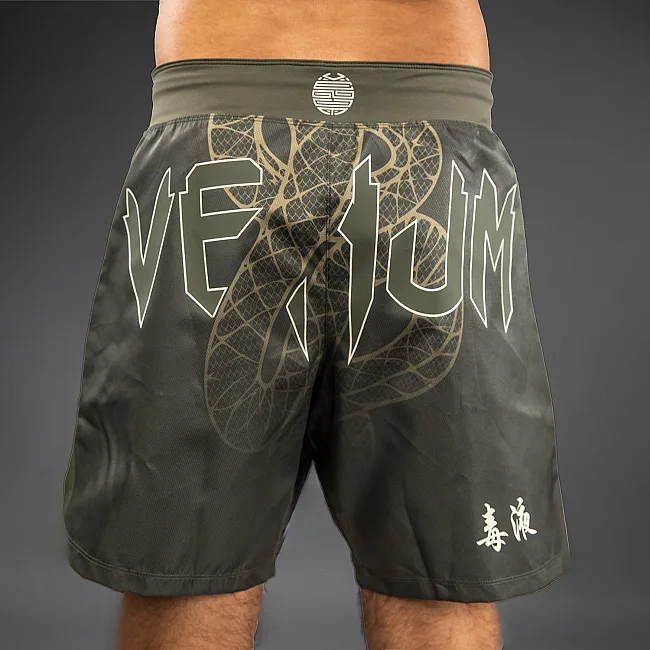 Шорти MMA VENUM Serpenti Khaki Bronze Ivory