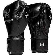 Перчатки для бокса Hit N Move All Day Pro Hook and Loop Black