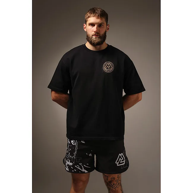 Футболка чоловіча PERESVIT Oversized Imprint Roast Black