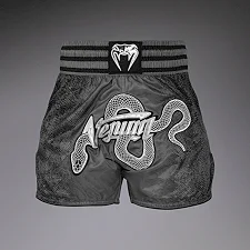 Шорти жіночі для тайського боксу VENUM Amazonia Women's Dark Grey