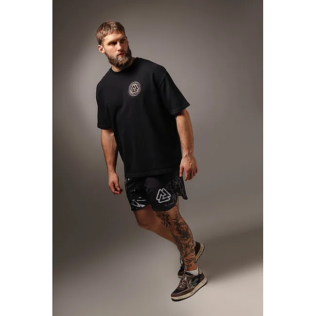 Футболка чоловіча PERESVIT Oversized Imprint Roast Black