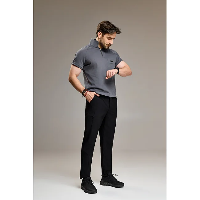 Футболка чоловіча ASKER Urban Warrior Polo Grey