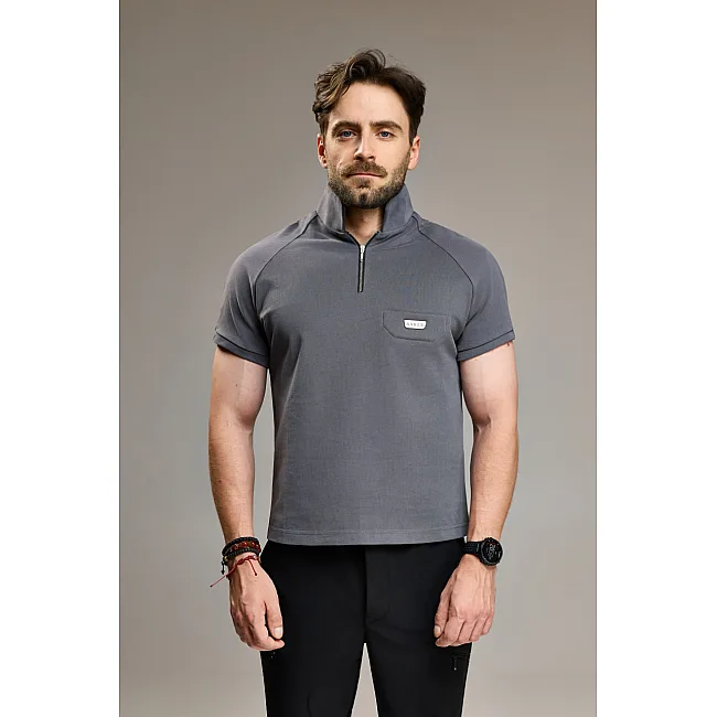 Футболка чоловіча ASKER Urban Warrior Polo Grey