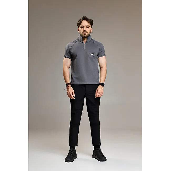 Футболка чоловіча ASKER Urban Warrior Polo Grey