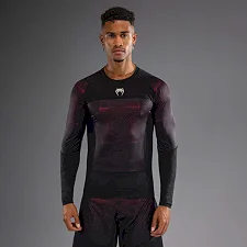 Рашгард VENUM G-Fit Air Mens Deep Black Fire Red