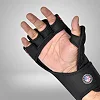 Перчатки для ММА RDX F-17 Aura Plus Grappling Black Red