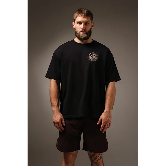 Футболка чоловіча PERESVIT Oversized Imprint Roast Black