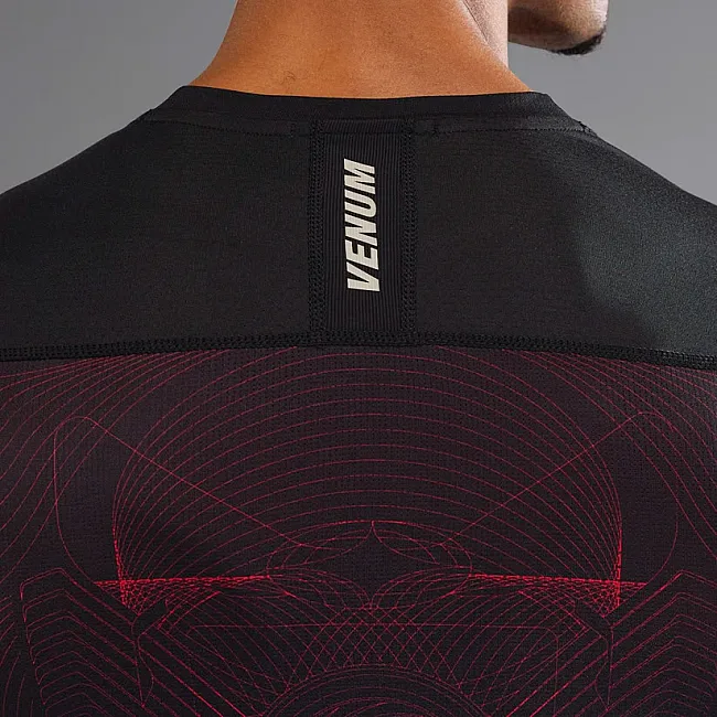 Рашгард VENUM G-Fit Air Mens Deep Black Fire Red