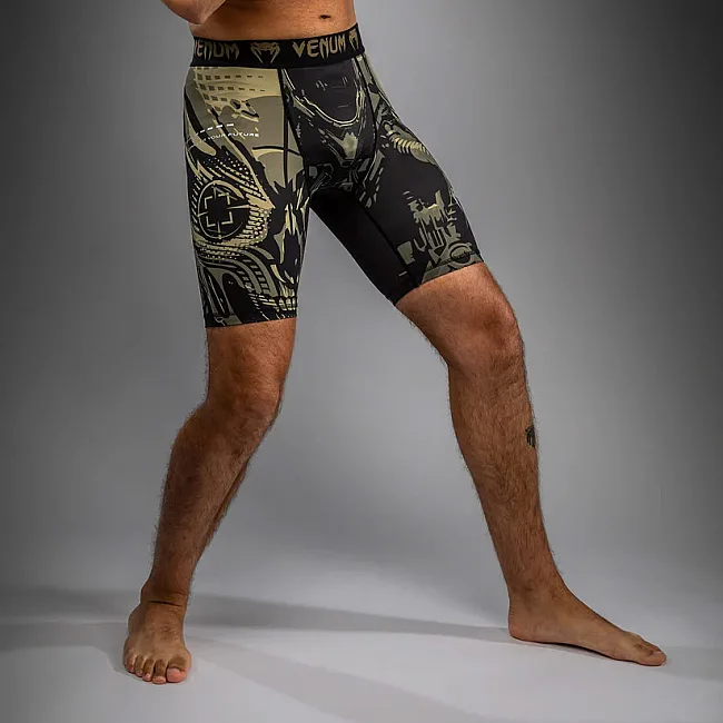 Шорти компресійні VENUM Invader Vale Tudo Black Sand